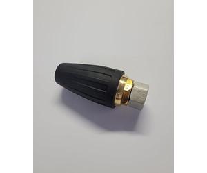 Buse rotor, rotabuse - Raccord M18 x 1,5 - Filetage intérieur - Convient pour Kärcher - Pression max 255 bar - 12 l/min dans les tailles de buses 035, 04, 045, 05, 055 (buses taille 04)