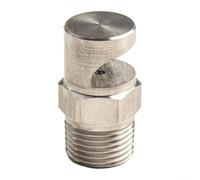 Buse sans perche 1,27 cm pour déflecteur en acier inoxydable BSP Angle de pulvérisation de 140 à 170 degrés pour petite fontaine, aménagement paysager, refroidissement du toit, économie d'énergie