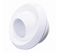 Buse sphérique à jet circulaire en ABS (1 pièce) - Système de ventilation réglable - Idéale for la salle de bain, et le bureau(450mm)