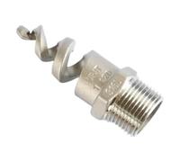Buse spirale en acier inoxydable 316L, filetage mâle