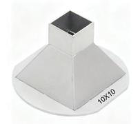 Buse TC4 pour stations de reprise BGA conçue pour une direction précise du flux d'air en position supérieure ou inférieure (10 mm x 10 mm)