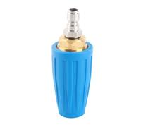 Buse turbo à raccord rapide de 1/4", buse rotative pour nettoyeur haute pression, buse à jet rotatif en laiton et en acier inoxydable de 3000 psi avec manchon en caoutchouc, (025)
