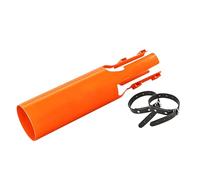Buse Turbo & Amplificateur D'air Pour Souffleuse, Accessoire Sans Fil Pour Tubes 2-4 Pouces, Augmente Vitesse/puissance D'air, Outil Ultime De Nettoyage orange