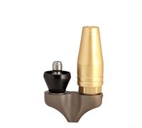 Buse turbo inversée pour nettoyeur haute pression, outil de nettoyage des canalisations en acier inoxydable 3600 PSI avec connexion rapide de 1,9 cm pour chasse d'eau de gouttière (3/8 put+gaine)