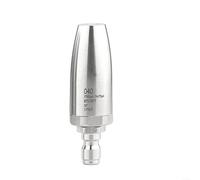 Buse turbo rotative à 360° pour nettoyeur haute pression, embout de pulvérisation haute pression en acier inoxydable 1/4, connexion rapide, 3625 psi, accessoire de nettoyeur d'eau chaude et froide