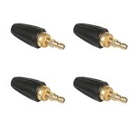 Buse turbo universelle for nettoyeur haute pression, 4 pièces, raccord de sortie haute pression, orifice rotatif 3,0, connexion rapide 1/4 pouce