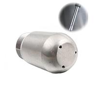 Buse vapeur pour machine à café, pièce de rechange pour machine à café avec pointe à trous 3 en acier inoxydable 304, buse vapeur pour cuisine de bar pour Sage Breville Barista Express