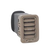 Buse ventilation climatisation Grille Ventilation Sortie d'aération de chauffage de climatisation côté passager avant droit pour Chevrolet Silverado Sierra 1500 2000-2006 15176085(1x Tan)