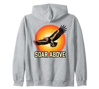 Buse Volante avec Cercle rétro Sweat à Capuche