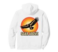 Buse Volante avec Cercle rétro Sweat à Capuche