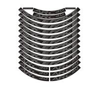 BUSEB Autocollants de Roue à vélo R.A.C.E.F.A.C.E ARC30 MTB Stickers Rim Sticking Bike Wheel Secal Accessoires DE BICYLEM (Color : 29er Dark Gray)