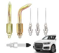 Buses À Aiguille De Graissage Kit de 6 pièces mini précision raccord | Ensemble De Buses D'Aiguille À Graisse Pour Véhicules Camping-Car Berline Pick-Up Routier Trajets