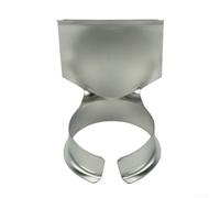 Buses chauffantes en acier inoxydable de 35 mm de diamètre avec réflecteur pour air chaud et station de soudure y compris plusieurs types de buses (D)