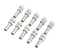 Buses de brumisation en cuivre, buse de pulvérisation, buse d'atomisation basse pression à connexion rapide pour le jardin 20 pièces 0.6mm（0.0236in）