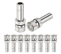 Buses de brumisation en cuivre, buse de pulvérisation, buse d'atomisation basse pression à connexion rapide pour le jardin 20 pièces 0.2mm(0.0078in)