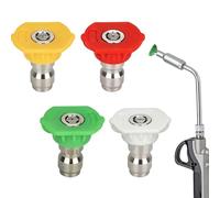 Buses de nettoyeur haute pression 0,6 cm Quick Connect Nettoyage | Buse de savon pour nettoyeur haute pression pour nettoyer l'eau extérieure de voiture, jardin, pelouse, cour