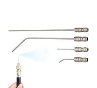 Buses De Nettoyeur Haute Pression | Remplacement De L'acier Inoxydable | Ajustement Serré Étanche 4 Pièces | Kit De Buse De Nettoyeur Haute Pression Pour Le Nettoyage | Pour Les Professionnels Garagis