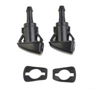 Buses de pulvérisation en plastique noir 43 mm pour Mitsubishi pour Eclipse | Remplacement direct, compatible avec Eclipse 2006-2012, restaure une vue claire, comprend des joints en caoutchouc