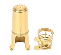 Buses de saxophone ténor Legatura Ligature pour saxophone ténor avec casquettes accessoires performance musique instrument tenor sax ligature kit buses saxophone tenor