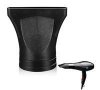 Buses de sèche-cheveux, Diffuseur Universel pour Sèche-cheveux, Diffuseur seche Cheveux Universel, Peigne de Sèche-cheveux, Peigne pour Coiffeur (noir)