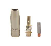 Buses de torche à pointe de soudure conductrice pour une utilisation longue durée pour plusieurs modèles de soudeur. Pointe d'alimentation en fil