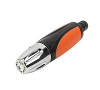 Buses de tuyau d'arrosage | Fixation de douche étanche robuste - Buse de pulvérisation en métal étanche avec motifs réglables et valve marche/arrêt - pour arroser en extérieur, pelouse,