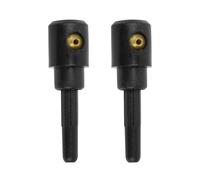 Buses d'essuie-glace Compatible Avec VW Pour Polo MK4 9N 2002 2003 2004 2005 Capuchon D'écrou Du Bras D'essuie-glace Arrière Rondelle Gicleurs Buse 3B9955985A