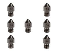 Buses d'imprimante 3D en acier trempé MK8 0,2 mm, 0,3 mm, 0,4 mm, 0,5 mm, 0,6 mm, 0,8 mm, 1,0 mm pour CR-8/CR-10/Ender 3/Ender 3S/5/6 et ainsi de suite