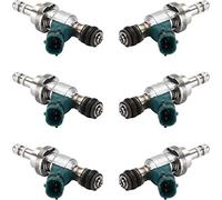 Buses d'injecteur carburant pour Is250 Base Sedan 4-Door 2.5l 2006-2013 31020 2320939056b0 23209-39056-B0 2320939055b0 6pcs, Remplacement des injecteurs carburant du moteur.