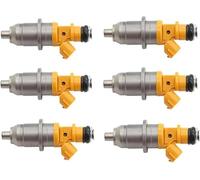 Buses d'injecteur carburant pour Mitsubishi Pajero III Canvas Top V60 V70 3.5 GDI 2001-2006 1465A012 E7T05074 DIM1070G 6Pcs, Remplacement des injecteurs carburant du moteur.