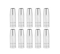 Buses en cuivre compatibles avec le pistolet de soudage MIG 15AK, ensemble d'accessoires de 10 pièces, composants avant de remplacement pour torche de soudage MIG, pièces en