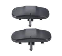 Buses Gicleur Lave-glace Compatible Avec VW Pour RABBIT 2006-2009 Sciocco 2009-2014 2 Pièces Jets De Lave-glace De Voiture Buses De Pulvérisation D'eau 2KD955985