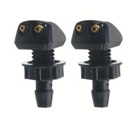 Buses Lave-glace Compatible Avec Volvo Pour S40 Pour S60 Pour S80 2 Pièces Buse De Lave-glace À Double Trou Pour Voiture, Jet D'eau D'essuie-glace