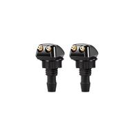 Buses Lave-Glace Convient À La Plupart Des Modèles De Voiture Buse Lave-glace Double Trou Jet Pulvérisation D'eau Pour Pare-brise Pare-Brise Gicleur(2PCS)