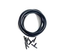 Buses Lave-Glace Kit De Tuyau Lave-glace Pour Voiture, Connecteur Universel Avec Répartiteur En T, Tube 2 M/4, Noir Pare-Brise Gicleur(2M-6PCS)