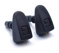 Buses lave-glace universelles Compatible Avec Universel ABS Voiture Pare-brise Avant Écrou Fixation Lave-glace Type Gicleurs Cache Sortie D'eau Pour Jet D'air Buse