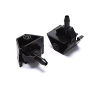 Buses lave-glace voiture Compatible Avec Nissan Pour Qashqai 2008-2014 2 Pièces Buse Pulvérisation Lave-glace Pare-brise Brosse D'essuie-glace Jets