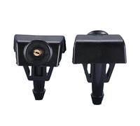 Buses lave-glace voiture Compatible Avec Nissan Pour Tiida Pour Sylphy Pour X-trail 2 Pièces Essuie-glace Avant Voiture Essuie-glace Buse Pulvérisation D'eau(Fan)