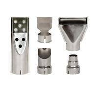 Vonroc Set de 5 Buses pour Décapeur Thermique - 5 Pièces Universelles Ø35mm - Allume-Barbecue Inclus - Compatibles avec Les Décapeurs Thermiques 2000W Vonroc HA501AC et HA502AC