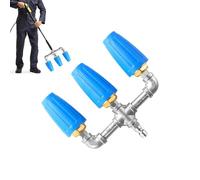 Buses pour nettoyeur haute pression | Raccord rapide puissant | Accessoires de nettoyeur haute pression | Pour jardins, vérandas, pelouses, balcons, terrasses, trottoirs et chemins