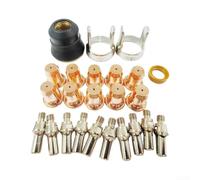Buses pour plasma pour cuivre Pur Kit PT60 24 eux Buses pour | 24 essentielles, remplacement rapide, atelier pour efficace, compatibilité PT60/IPT60, réduction des achats unitaires