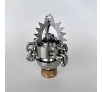 Buses rotatives à chaîne G3/8, buses de nettoyage d'égouts avec chaînes, buse de nettoyage de dragage de Pipeline, buse en diamant