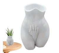 Bush Planter Corps Féminin - Vase corporel Portable Flower Pots | Pots de fleurs uniques, pots de fleurs d'intérieur amusants, d'intérieur femelles, femme pour salon