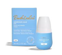 Bushbalm Huile de traitement pour cheveux incarnés Nude - Prévient les poils incarnés, aide à soulager les bosses sous les aisselles, apaise les brûlures du rasoir et les rougeurs et irritations