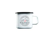 BUSHBOX MUG Be The Adventure Tasse émaillée fabriquée à la main Résistant au feu Convient à tous les types de cuisinières et de cuisinières 300 ml