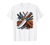 Bushcraft Abri De Debris Construction D'abri Competences T-Shirt