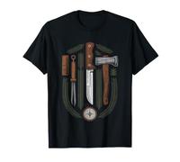 Bushcraft Allumage De Feu La Pierre Survie Allume Sauvage T-Shirt