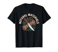 Bushcraft Corde Naturelle Savoirs Primitifs T-Shirt