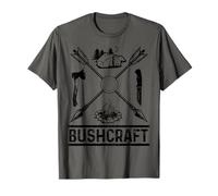 Bushcraft Couteau hache de survie pour camping T-Shirt