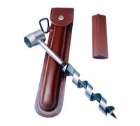 Bushcraft Outil de survie, Clé à vis sans fin allongée Scotch Eye - Tarière manuelle pour camping, abri, barbecue, petits bancs, bushcrafting et voyages en sac à dos en plein air